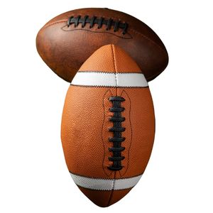 Balón de Fútbol Americano de Cuero PU, Balón de Entrenamiento de Cuero Compuesto, Goma, para Adultos, Logotipo Personalizable, Duradero, para Uso en Exteriores - Product Image 5
