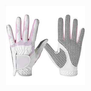 Fabrication professionnelle de gants de golf en cuir, tissu respirant, logo personnalisé, matériau doux, gants de golf durables en peau de mouton - Product Image 1