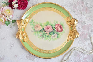 Bandeja de servir de madera de buena calidad, vajilla elegante para anfitrión, procedente de la India. - Product Image 4