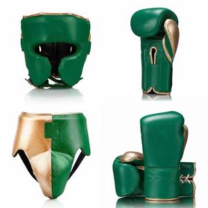 Head <b>Guard</b> <b>Groin</b> <b>Guard</b> Top Quality Genuine Leather Boxing Sets Wholesale Price Winning Boxing Sets Customize Boxing Gloves - Product Image 3