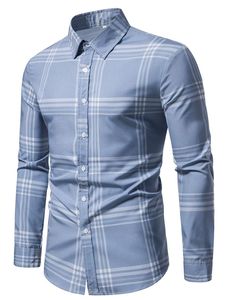 Chemise habillée homme automne à manches longues en satin doux, motif imprimé de qualité supérieure, respirante, décontractée et formelle, avec logo personnalisé - Product Image 4