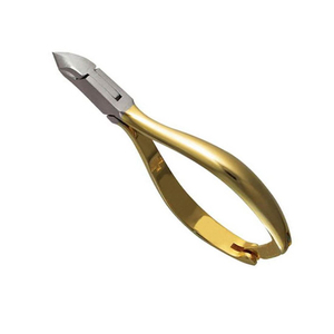 Coupe-ongles professionnel en acier inoxydable antirouille, double ressort, action fluide, ouverture large, courbé et droit - Product Image 2