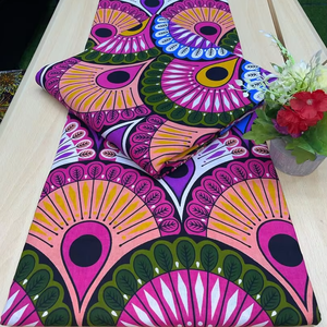 Tissu en coton imprimé africain de qualité supérieure du Malawi, Ankara Kitenge personnalisé pour la production de vêtements, personnalisation du logo, marquage pour les ONG, les églises, les événements - Product Image 1