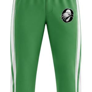 Men's Green Cricket Pants Long Sports Trousers Team Training Uniform Outdoor Match Wear Performance <b>Athletic</b> Apparel - Product Image 5