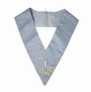 Excellent collier de protection Craft Centre. Perles décoratives en soie naturelle rectifiée, motif Rite Écossais (RSR), avec fermeture auto-agrippante - Product Image 5