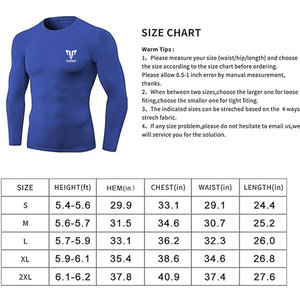 Chemises de compression d'hiver pour hommes, tricotées, en tissu respirant, coupe classique, conçues pour la salle de sport, l'entraînement et les performances sportives - Product Image 4