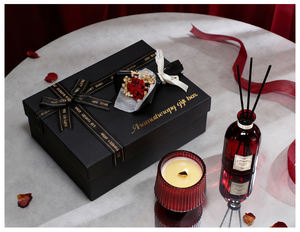 Set de Regalo de Aromaterapia LANJO con Velas de Cera de Soya y Difusor de Varillas - Ecológico y Hecho a Mano para San Valentín y Bodas - Product Image 5