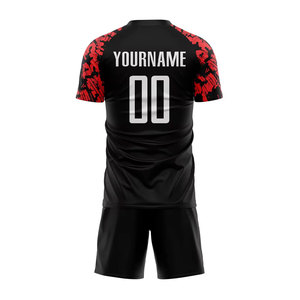 ชุดฟุตบอลทีมใหม่ ระบายอากาศได้ดี ผลิตจากโรงงาน ออกแบบ OEM สำหรับขายออนไลน์ - Product Image 2