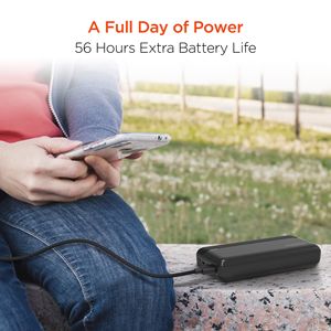 Power Bank da 20000mAh 20W PD+USB Nero, Comodo Compagno di Viaggio per Ricarica in Movimento - Product Image 5