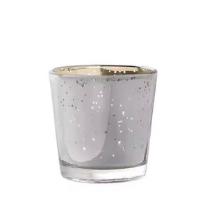 Porte-bougies en verre de luxe moderne, élégants accessoires de décoration pour la maison, coupelles à bougies pour les occasions de Noël et l'aromathérapie - Product Image 2