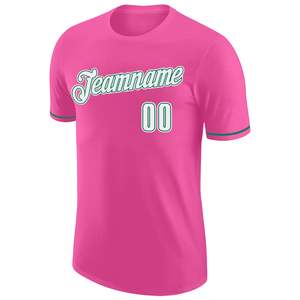 Vêtements de club sportif personnalisés, t-shirt d'équipe à manches courtes, design contrasté, numéro de joueur personnalisé, fabricant en gros - Product Image 1