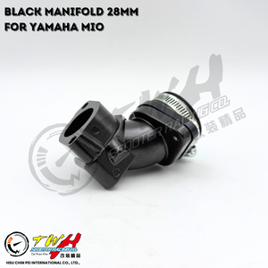 Pièces de moto de course TWH MIO 28 mm noires pour YAMAHA - Product Image 5