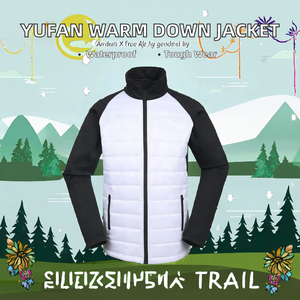 Custom OEM Winter Quilted <b>Jacket</b> High Street Fashionable Lightweight Breathable Windproof Stand Collar Woolen Fabric Washed Tech - Product Image 2