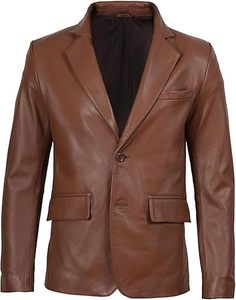 Wholesale Designer Men Genuine <b>Leather</b> Coat for Belt Single Breasted Button Reversible Eco-Friendly Formal Wear - Product Image 1
