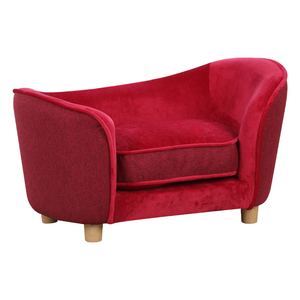 Lit pour chien en mousse solide et lin, confortable et très vendu pour l'hiver, canapé-lit moderne de luxe pour chambre et salon - Product Image 3