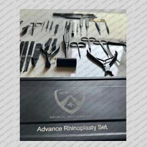 Premium Rhinoplasty Black Matt Complete Set of 82 Pcs Nose Plastic Surgery Surgical Instruments with Box CE Certified - Product Image 2