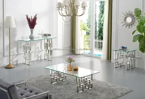 Premium Luxury High End Modern Glass Coffee <b>Table</b> Interior Furniture ZAHID EXPORT - Product Image 3