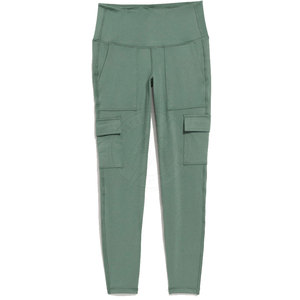 Leggings Deportivos para Mujer, Cintura Media, Sólidos, Ligeros, Transpirables, de Secado Rápido, Antiviento, para Yoga y Ejercicio - Product Image 1