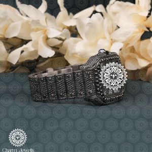 Reloj de Lujo para Hombre Charm Jewells, Caja de Acero Inoxidable, Movimiento Mecánico, Cierre Oculto con Botón, Correa de 20 mm, Esfera de 40 mm, 10 Bar - Product Image 3