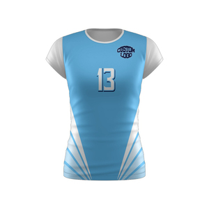 Cheap Bulk Custom Team Volleyball Jerseys Short Sleeve 100% Polyester Quick Dry High Quality Low Price Supplier - Product Image 5