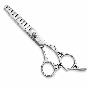 Wide Tooth Hair Thinning Scissors Professional Texturizing <b>Shears</b> Stainless Steel Barber Salon Scissors - Product Image 1