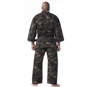 Kimono de BJJ Unisex con Camuflaje, Corte Regular, Poliéster/Algodón, Duradero, Ligero, Transpirable, de Secado Rápido, para Artes Marciales, Talla Adulto - Product Image 2