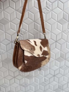 Nuevo Bolso de Hombro de Piel de Vacuno Auténtica para Mujer, Bolso Bandolera Elegante con Pelo de Piel, Superventas, para Uso Diario - Product Image 2