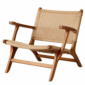 Sillas de jardín de diseño moderno hechas a mano, muebles de madera de mimbre duraderos para exteriores, instalaciones de ocio, precios al por mayor, Indonesia - Product Image 5