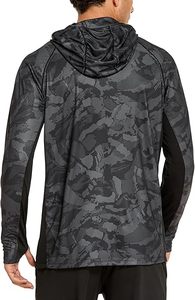 Chemise de pêche à manches longues pour homme, camouflage, UPF 50, séchage rapide, anti-UV, vêtement d'extérieur, pull-over - Product Image 2