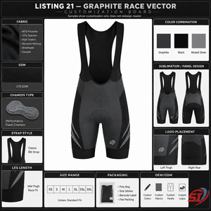 Fabricant de shorts de cyclisme personnalisés pour hommes, rembourrés et compressifs, pour vélo de route - Product Image 5