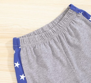 Kids Boys Clothing Set <b>Children</b> Clothes Short Sleeve T-shirt and Shorts Suit Summer Fashion Casual USA Flag Printed Sets - Product Image 6