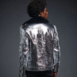 เสื้อแจ็คเก็ตหนังขนสัตว์คุณภาพสูงระดับหรู - Product Image 2