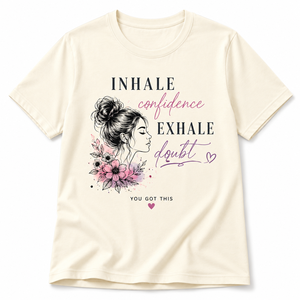 Camiseta de Cuello Redondo para Mujer, Color Verde Oliva, Manga Corta, Estampado por Transferencia de Calor, 100% Algodón, Casual, Transpirable, Corte Ajustado, 120g - Product Image 1