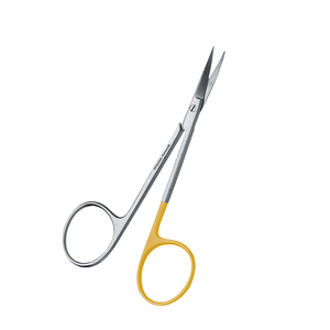 Tijeras Quirúrgicas Curvas Iris SuperCut para Disección Precisa de Tejidos Finos y Corte Afilado en Cirugía Médica y Dental - Product Image 2