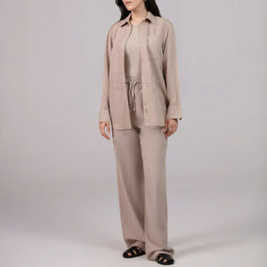 Tops de Mujer de Color Sólido Hechos en Pakistán, Servicio OEM, Transpirables, 100% Algodón, Ecológicos, con Logotipo Frontal, Casuales, MOQ Bajo - Product Image 5
