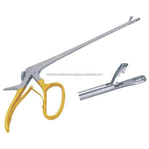 Fórceps de biopsia de acción Manual de acero inoxidable de 20cm, 3x7mm, pinzas de punzón de cocodrilo, diseño alemán - Product Image 5