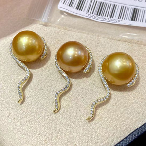 Colgante de Plata 30704DIY, Cuentas de 110-13 mm, Accesorios de Plata S925, Soporte Vacío, Cierre Oculto, Collar, Colgantes de Perlas DIY, Dijes - Product Image 2