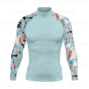 Women's MMA Rash Guard <b>Long</b> Sleeve Nylon Spandex Compression Quick Dry Sportswear - Product Image 6