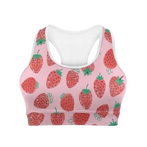 Soutien-gorge de sport respirant et écologique pour femme, à fort impact, dos croisé, anti-bactérien, par sublimation - Product Image 4
