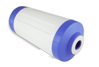 Cartucho de Filtro de Agua Manual de Plástico Recargable Vacío, Compatible con 10 Pulgadas, Azul Grande, Ecológico, de Alta Calidad, 4.5 x 10 Pulgadas para