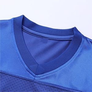 Nuevas llegadas al por mayor: Camiseta de fútbol americano y rugby unisex de manga corta, transpirable, de malla, personalizada digitalmente y de talla grande. - Product Image 3