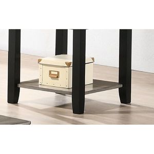 Modern Simple 1pc Solid Rubberwood End <b>Table</b> Living Room <b>Sofa</b> <b>Side</b> <b>Table</b> - Product Image 5
