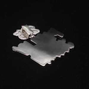 Colgante de Personaje Inflable Personalizado Estilo Hiphop, Modelo de Personaje de Dibujos Animados con Moissanita y Plata, Decoración Luminosa para Fiestas, Regalo - Product Image 1