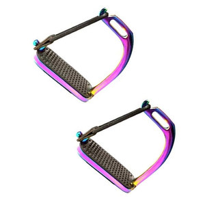 Étriers de cheval de couleur personnalisée, confortables et durables pour la pratique quotidienne de l'équitation, étriers de cheval les plus vendus, fabriqués au Pakistan - Product Image 4