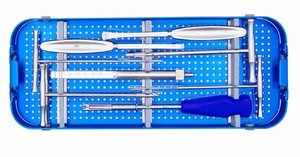 Juego de Instrumentos Básicos para Pequeños Fragmentos, Herramientas Quirúrgicas Ortopédicas con Caja de Esterilización, Kit Médico Completo para Fijación de Placas Óseas - Product Image 3