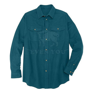 T-shirts en flanelle décontractés, tissu léger et chaud, coupe décontractée, adaptés aux tenues de tous les jours - Product Image 6