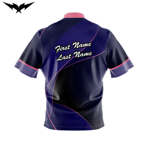 Custom Logo Sublimated Bowling Jerseys Personalized Bowling <b>Shirts</b> For Men Printed Designs Short Sleeve - Product Image 2