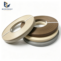 Bandes de bordure en PVC durables, résistantes à l'eau, sans fissures, avec esthétique de couleur unie, compatibles avec la colle thermofusible pour les usines de meubles