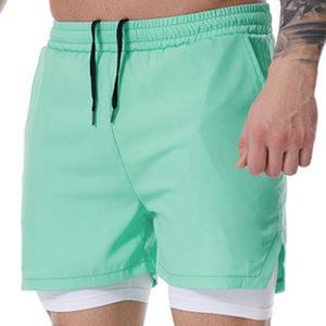 Pantalones cortos con logotipo personalizado para hombre, Shorts masculinos de Cintura elástica de secado rápido, de alta calidad, venta al por mayor, nuevo diseño - Product Image 4