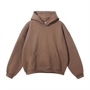 Wholesale <b>Navy</b> Blue Hoodies for <b>Men</b> and Women Solid Color Loose Fit Pullover Sweatshirts with Long Sleeves and Kangaroo Pocket - Product Image 6